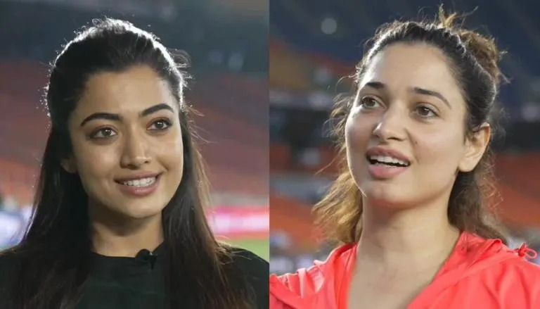 Rashmika, Tamannah Pick Dhoni And Virat As Their Favorites Before IPL 2023 Opening Ceremony.