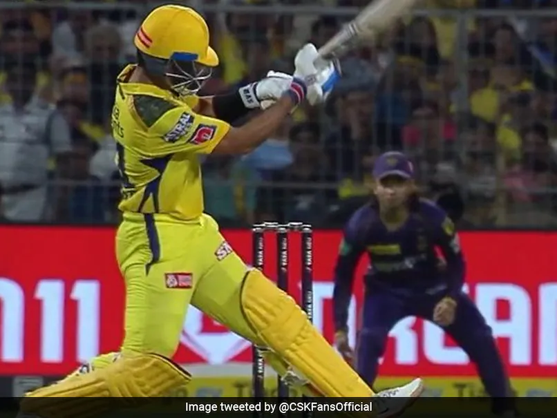 Ajinkya Rahane's reverse scoop in IPL 2023