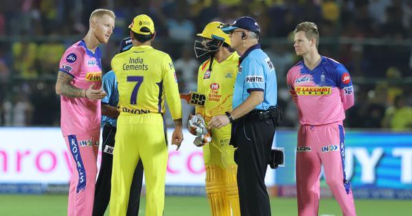 MS Dhoni Lost His Calm, Entered Pitch Over Disputed No-Ball Call In RR-CSK IPL 2019 Tie.