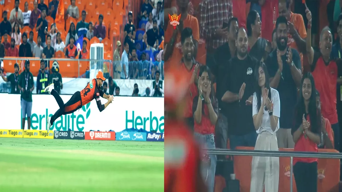 The Response of Kaviya Maran to Aiden Markram's Diving Catch to Dismiss Suryakuamar Yadav Goes Viral