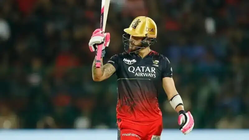 RCB captain Faf du Plessis says, "Have worked on improving my strike-rate this season."