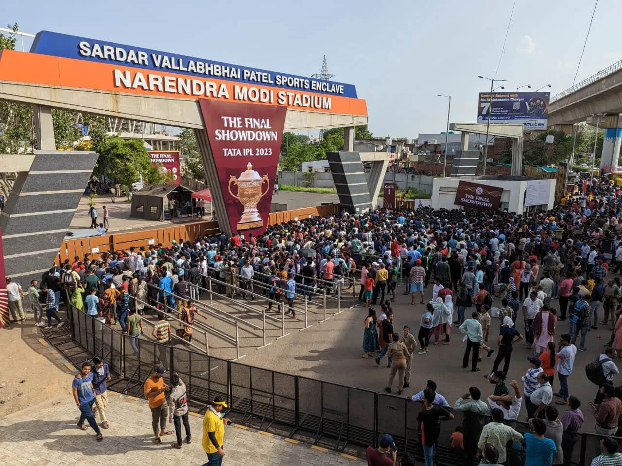 Ticketing chaos for the final game of the Indian Premier League 2023 at Narendra Modi Stadium
