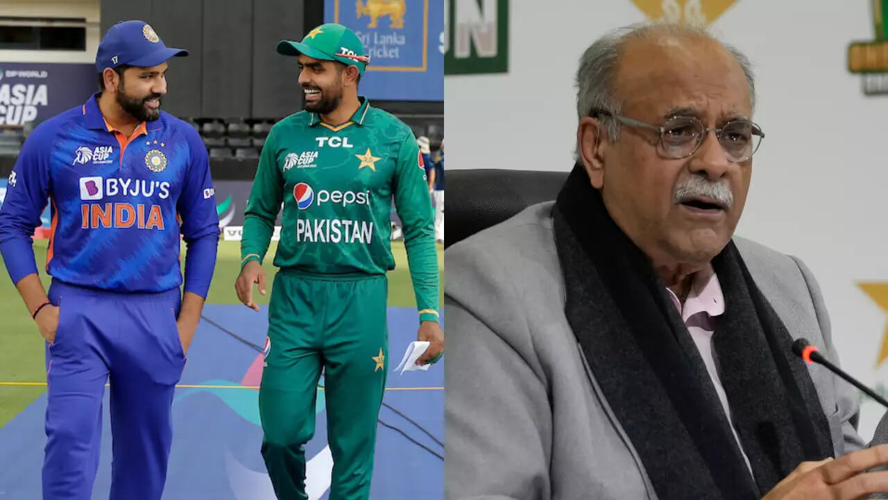 Najam Sethi jokes that the Indo-Pakistani World Cup match should have been played in Chennai or Kolkata, but not in Ahmedabad.