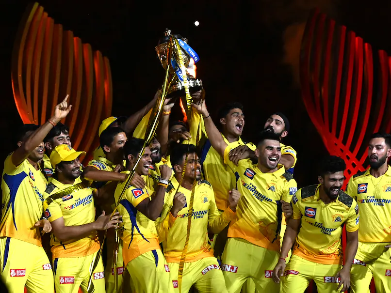Chennai Super Kings defeated Gujarat Titans to win a record-equaling fifth title.