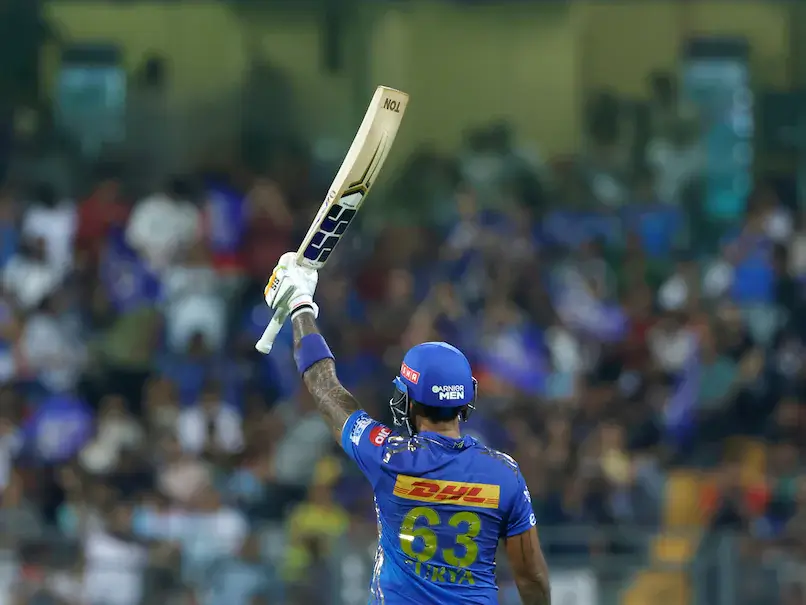 Suryakumar Yadav smashed a 35-ball 83 as Mumbai Indians