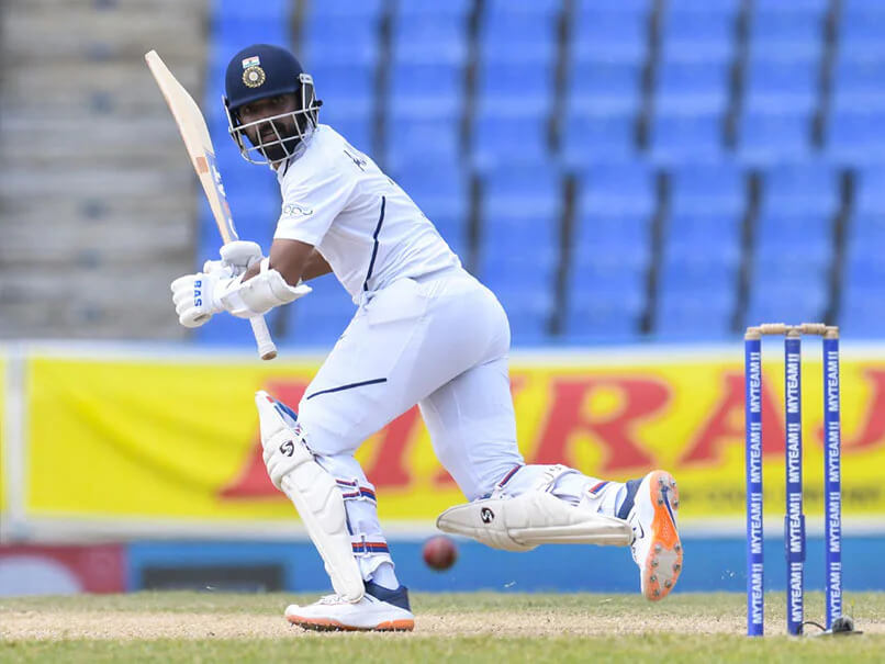 Ajinkya Rahane scores a brilliant fifty on his return to the Test arena, and he follows it up with a six.