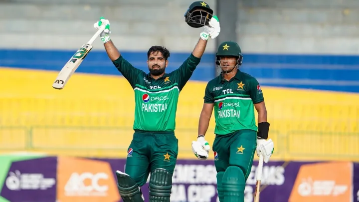 Tayyab Tahir scored his century in just 66 deliveries.