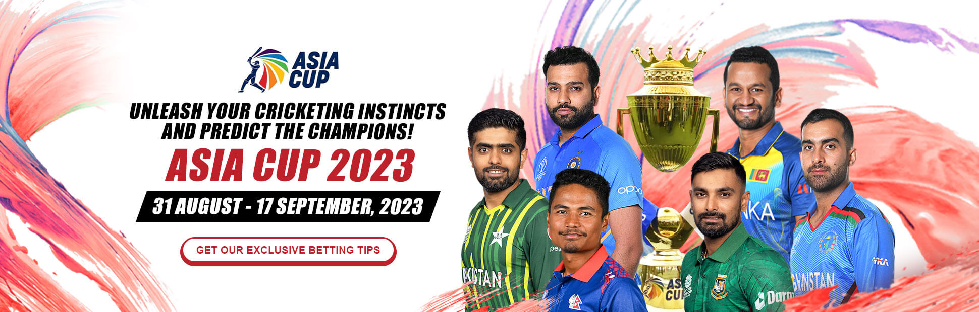 Asia Cup 2023 banner