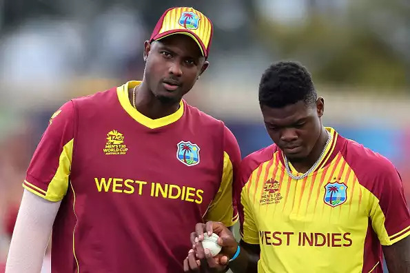 Jason Holder and Alzarri Joseph