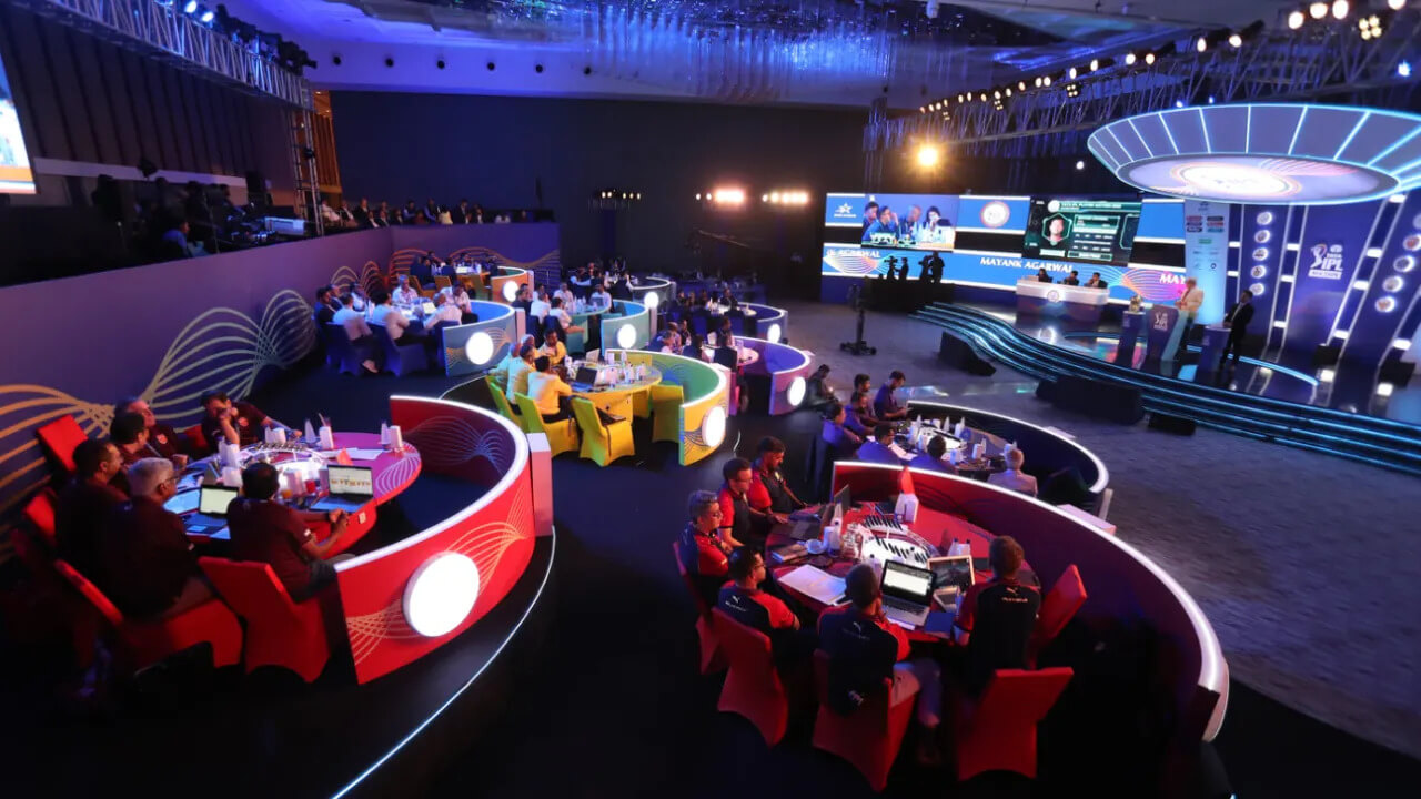 The IPL auction will take place outside India for the first time